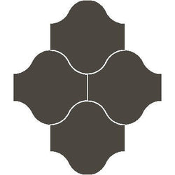 Mission San Felipe Chocolate 10"x10" Encaustic Cement Tile - Avente Tile