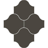 Mission San Felipe Chocolate 10"x10" Encaustic Cement Tile - Avente Tile