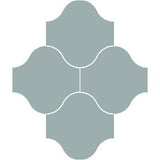 Mission San Felipe Fountain 10"x10" Encaustic Cement Tile - Avente Tile