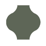 Mission San Felipe Green Asia 8"x8" Encaustic Cement Tile - Avente Tile