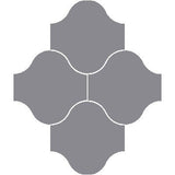 Mission San Felipe Heather 10"x10" Encaustic Cement Tile - Avente Tile