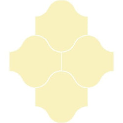 Mission San Felipe Jaune Clair 10"x10" Encaustic Cement Tile - Avente Tile