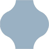 Mission San Felipe Sky Blue 10"x10" Encaustic Cement Tile - Avente Tile
