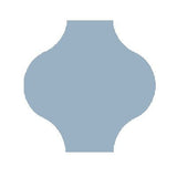 Mission San Felipe Sky Blue 8"x8" Encaustic Cement Tile - Avente Tile