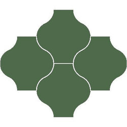 Mission San Felipe Verde Canada 8"x8" Encaustic Cement Tile - Avente Tile
