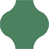 Mission San Felipe Vert Fonce 10"x10" Encaustic Cement Tile - Avente Tile