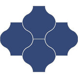 Mission San Felipe Weathley Blue 8"x8" Encaustic Cement Tile - Avente Tile
