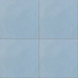 Mission Sky Blue 12"x12" Encaustic Cement Tile - Avente Tile