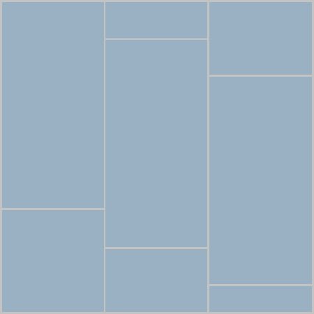 Mission Sky Blue 6"x12" Encaustic Cement Tile - Avente Tile