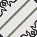 Mission Soledad Green 8"x8" Encaustic Cement Tile - Avente Tile