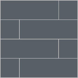 Mission Steel 4"x12" Encaustic Cement Tile - Avente Tile