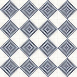 Mission Striped Diagonal Blue 8"x8" Encaustic Cement Tile - Avente Tile