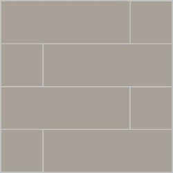 Mission Taupe 4"x12" Encaustic Cement Tile - Avente Tile