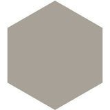 Mission Taupe 8" Hexagon Encaustic Cement Tile - Avente Tile