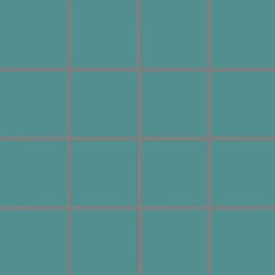 Mission Turquoise 4"x4" Encaustic Cement Tile - Avente Tile
