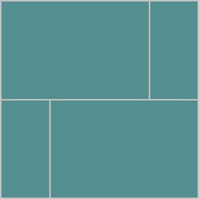 Mission Turquoise 8"x12" Encaustic Cement Tile - Avente Tile