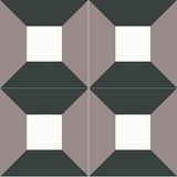 Mission Vanity 8"x8" Encaustic Cement Tile - Avente Tile