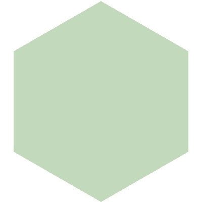 Mission Vert Clair 8" Hexagon Encaustic Cement Tile - Avente Tile