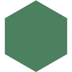 Mission Vert Fonce 8" Hexagon Encaustic Cement Tile - Avente Tile