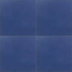 Mission Weathley Blue 12"x12" Encaustic Cement Tile - Avente Tile