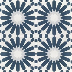 Mission Zahr 01 8"x8" Encaustic Cement Tile - Avente Tile
