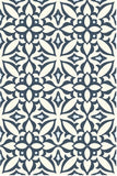 Mission Zebra Blue 8"x8" Encaustic Cement Tile - Avente Tile