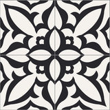 Mission Zebra Classic 8"x8" Encaustic Cement Tile - Avente Tile