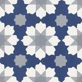 Mission Zuhur 02 8"x8" Encaustic Cement Tile - Avente Tile