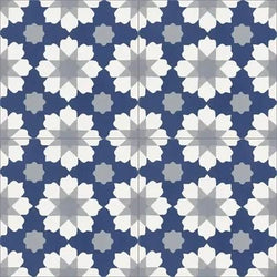 Mission Zuhur 02 8"x8" Encaustic Cement Tile - Avente Tile