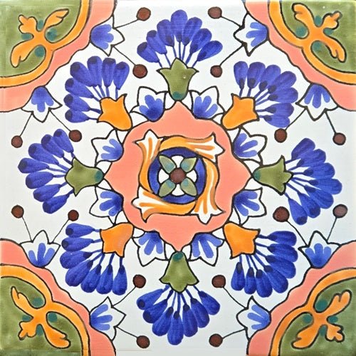 Spanish Andalucia Hand Painted Ceramic Tile - Avente Tile