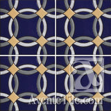  Geometrical Rings A Ceramic Tile Grouping