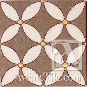 Geometrical Circles C Ceramic Tile