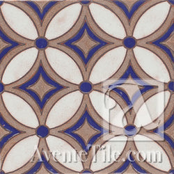  Geometrical Petals H Ceramic Tile