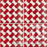 Geometrical Weave A Ceramic Tile Grouping