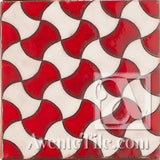 Geometrical Weave A Ceramic Tile