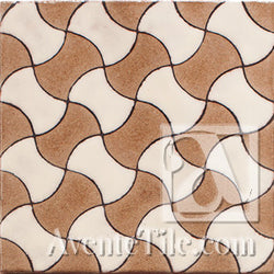 Geometrical Weave D Ceramic Tile