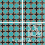 Geometrical Aragon 2CC Ceramic Tile Grouping
