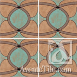 Geometrical Ellipse B Ceramic Tile Grouping