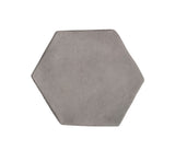 6" Hexagon Rustic Cement Tile - Avente Tile