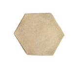 6" Hexagon Rustic Cement Tile - Avente Tile
