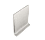 6"x6" Bullnose Top Cove Base White