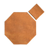 8x8 Arabesque Octagon & Dot Saltillo Cafe