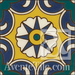 Malibu Del Norte A Spanish tile