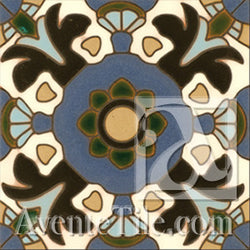 Malibu Zeteca  A Spanish tile