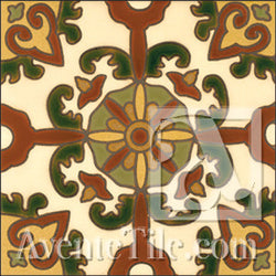 Malibu Latigo A Spanish tile