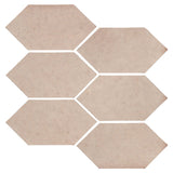 Clay Arabesque 4" x 8" Picket Only