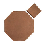 Arabesque 10" Ocatgon & Dot Spanish cotto blend Charcoal Cement Tile