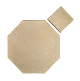 Arabesque 10" Ocatgon & Dot Bone Cement Tile