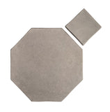 Arabesque 10" Ocatgon & Dot Natural Gray Cement Tile