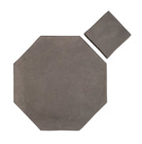 Arabesque 10" Ocatgon & Dot Smoke Cement Tile